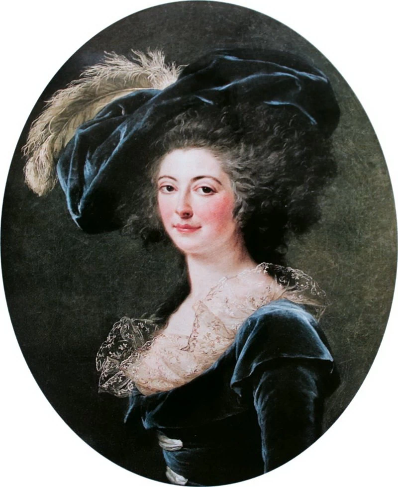 Ritratto di Madame Alexis Janvier La Live de la Briche, nata Adélaïde Prévost